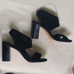 Bernardo  Suede Heel Sandals